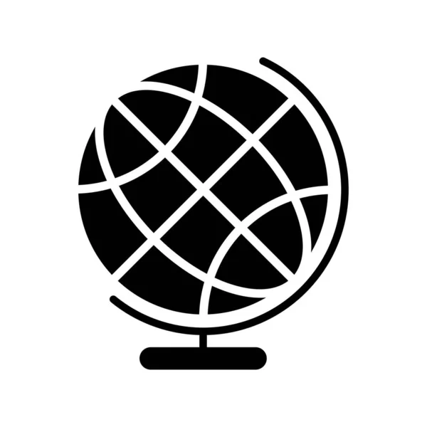 Ікона Плоского Вектора Землі — стоковий вектор