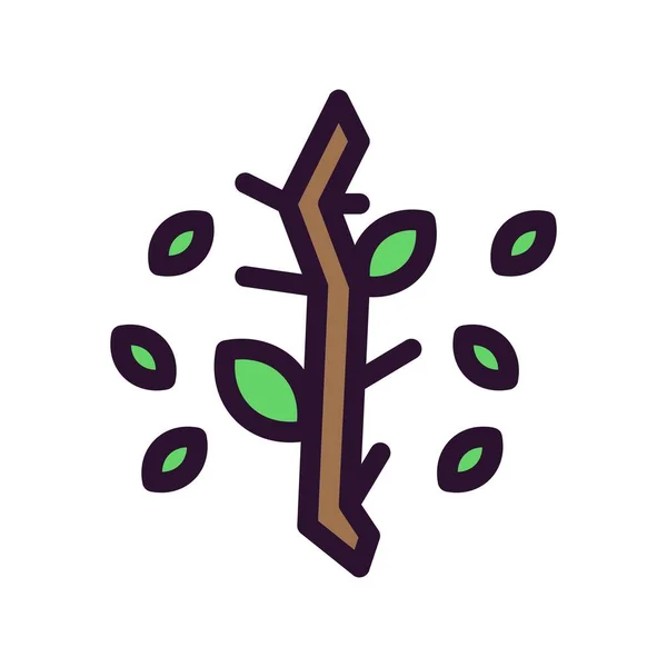 Иконка Векторного Дерева — стоковый вектор