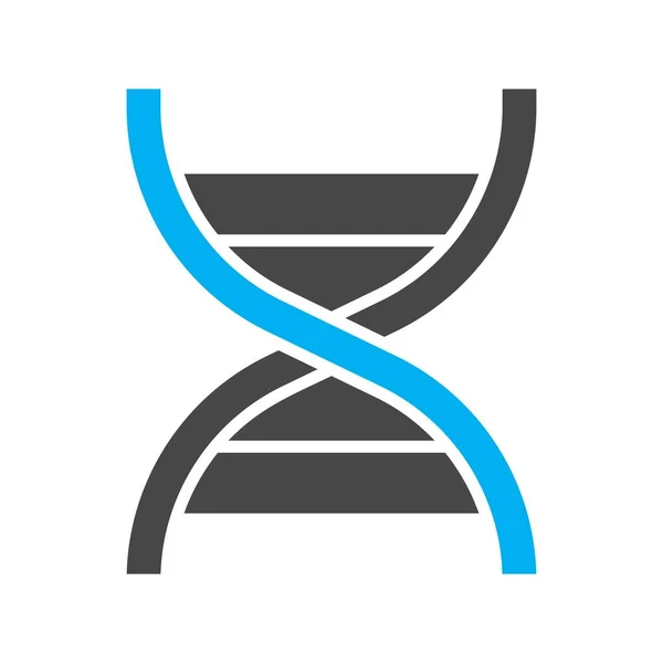 Ilustração Vetorial Ícone Dna —  Vetores de Stock