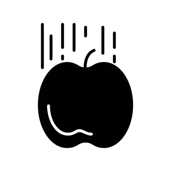 Vektorillustration Des Apple Symbols — Stockvektor