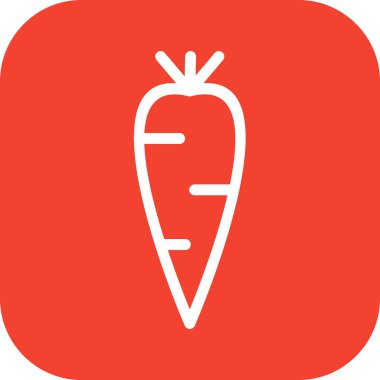 vektör Havuç simgesi