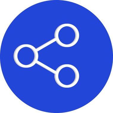 Vektör Paylaşım simgesi çizimi