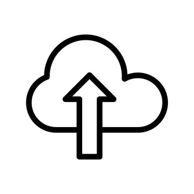 vektör Bulut Yukarı simgesi 