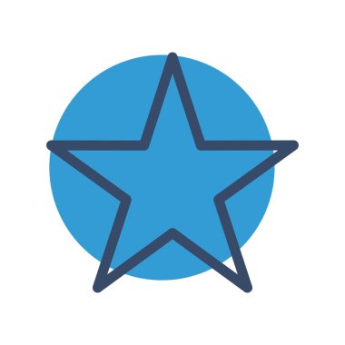 Vektör Favori simge illüstrasyonu