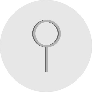 Vektör konumu simge illüstrasyonu