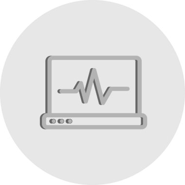 vektör Çevrimiçi Kontrol Simgesi 