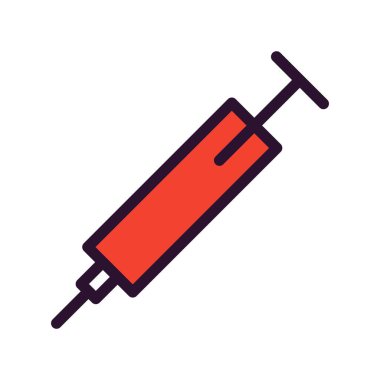 Vektör Enjeksiyon simgesi çizimi