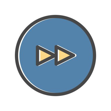 Sonraki simge illüstrasyonu