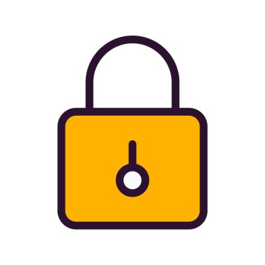 Vektör Kilit simgesi