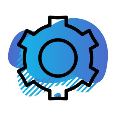 Vektör ayarı Simge illüstrasyonu