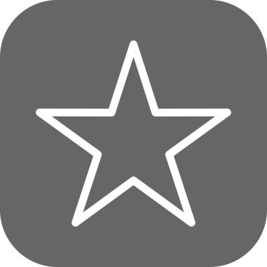 Vektör Favori simge illüstrasyonu