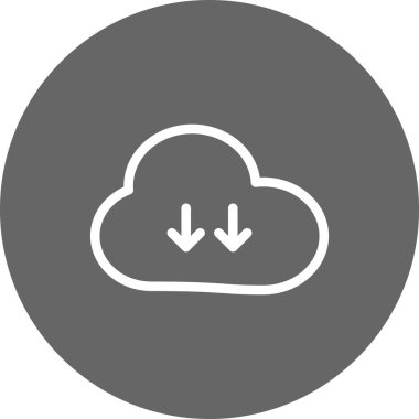 Vektör indirme Simgesi illüstrasyonu