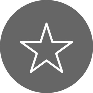 Vektör Favori simge illüstrasyonu