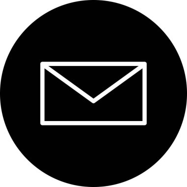 Vektör E- posta simgesi illüstrasyonu