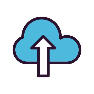 vektör Bulut Yukarı simgesi 