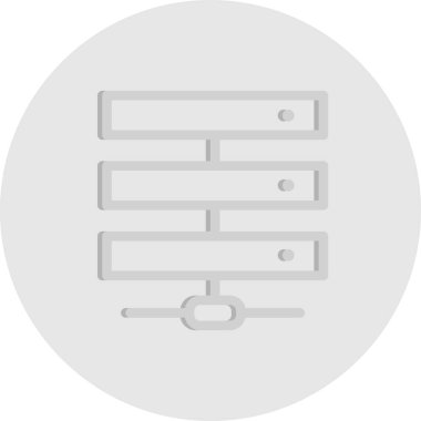  vektör sunucu simgesi