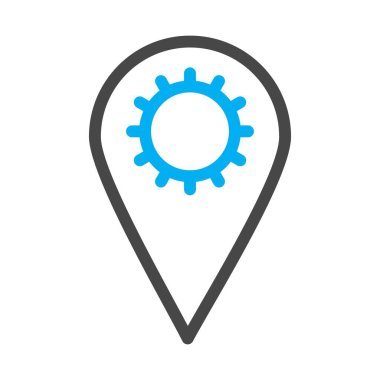  Vektör Ayarları iğne simgesi 