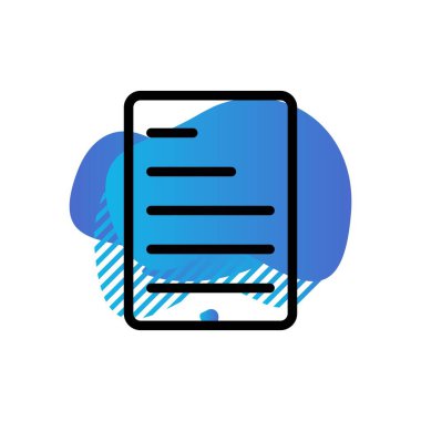 Vektör belgesi Simge illüstrasyonu