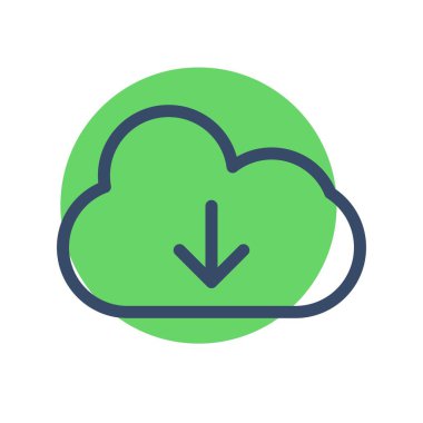 Vektör indirme Simgesi illüstrasyonu