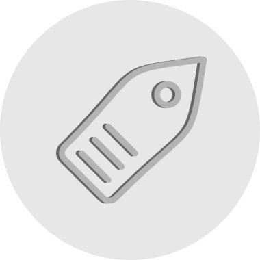 vektör etiketi simgesi 