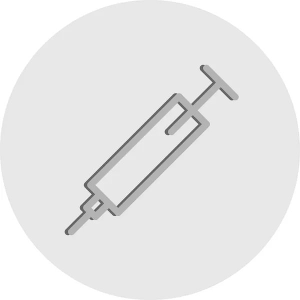 Vector Injectie Pictogram Illustratie — Stockvector