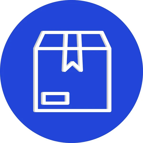 Vektor Seo Box Symbol — Stockvektor