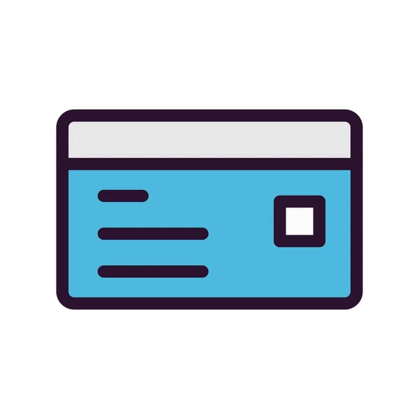 Vektor Kreditkort Ikon — Stock vektor