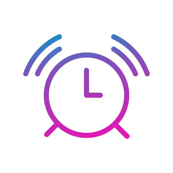 Vector Alarm Icon Illustration — 스톡 벡터