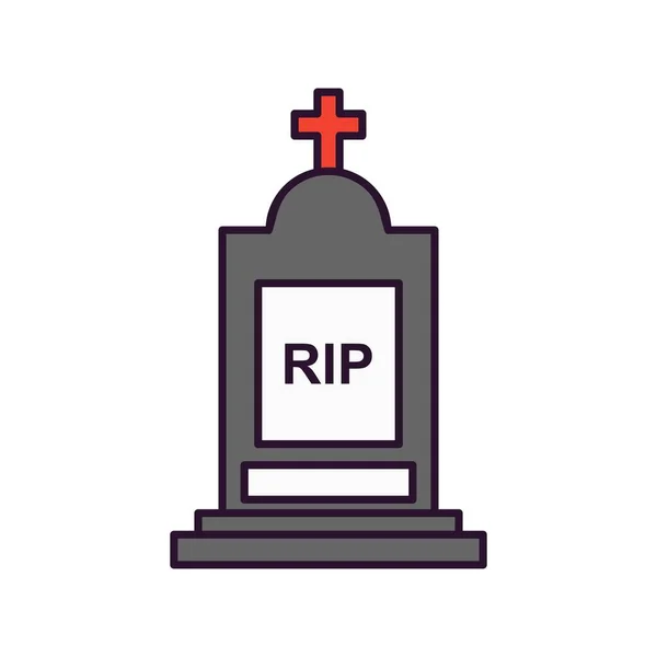 Symbol Vektorového Hřbitova — Stockový vektor
