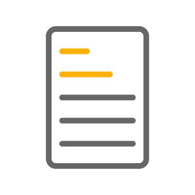 Vektör belgesi Simge illüstrasyonu