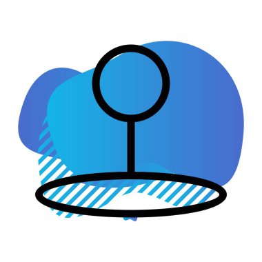 Vektör Konum pin simgesi 