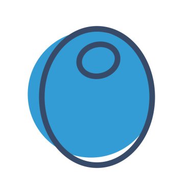 vektör zeytin simgesi