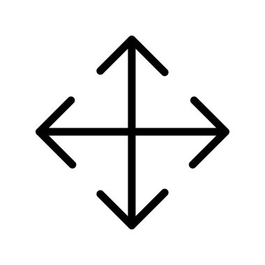 Vektör yön simgesi