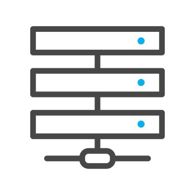  vektör sunucu simgesi