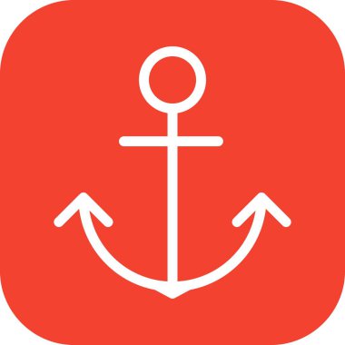 vektör Anchor simgesi