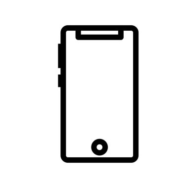 Vektör Mobil simge illüstrasyonu