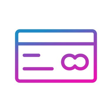 vektör ATM kart simgesi 