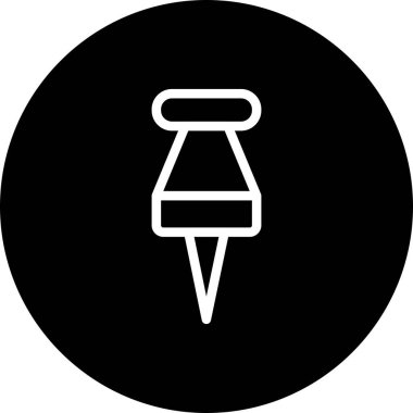 Vektör haritası simgesi simgesi