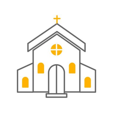 vektör Kilise simgesi