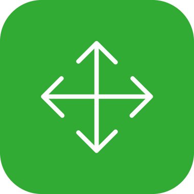 Vektör yön simgesi