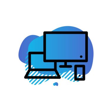  vektör yanıtlayıcı simge sembolü