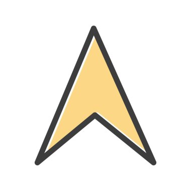 Vektör yön bulma simgesi