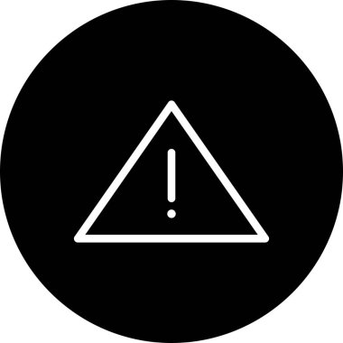 Vektör Tehlike simgesi illüstrasyonu