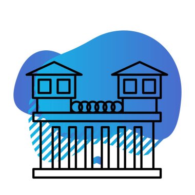 vektör Cezaevi simgesi