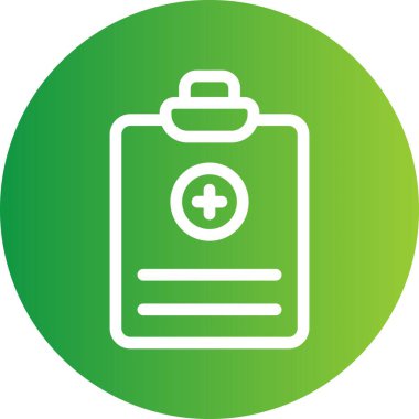 vektör Tıbbi Rapor simgesi