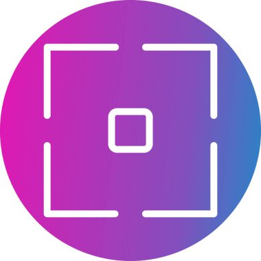  Vektör Odaklama simgesi illüstrasyonu