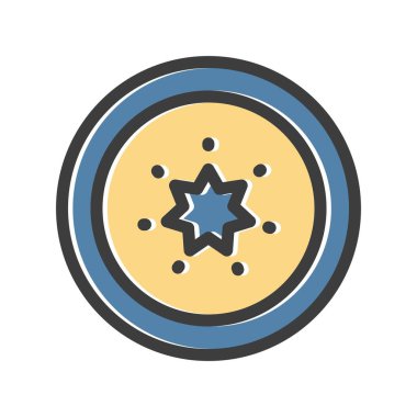 vektör kiwi simgesi