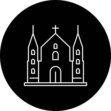 vektör Katedral simgesi
