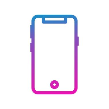 Vektör Mobil simge illüstrasyonu