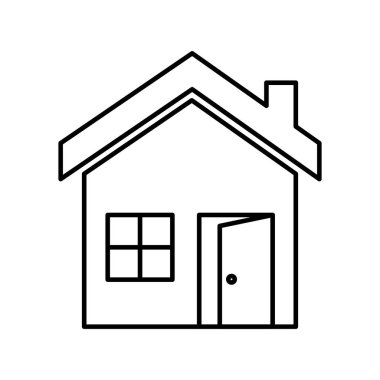 Vektör Ev simgesi illüstrasyonu